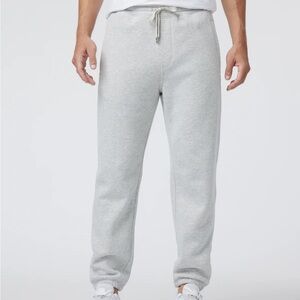 Vuori Seaside Sweatpant Light Heather Grey Men's Large Long 30" BRAND NEW